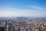 View of New York skyline from Empire State Building