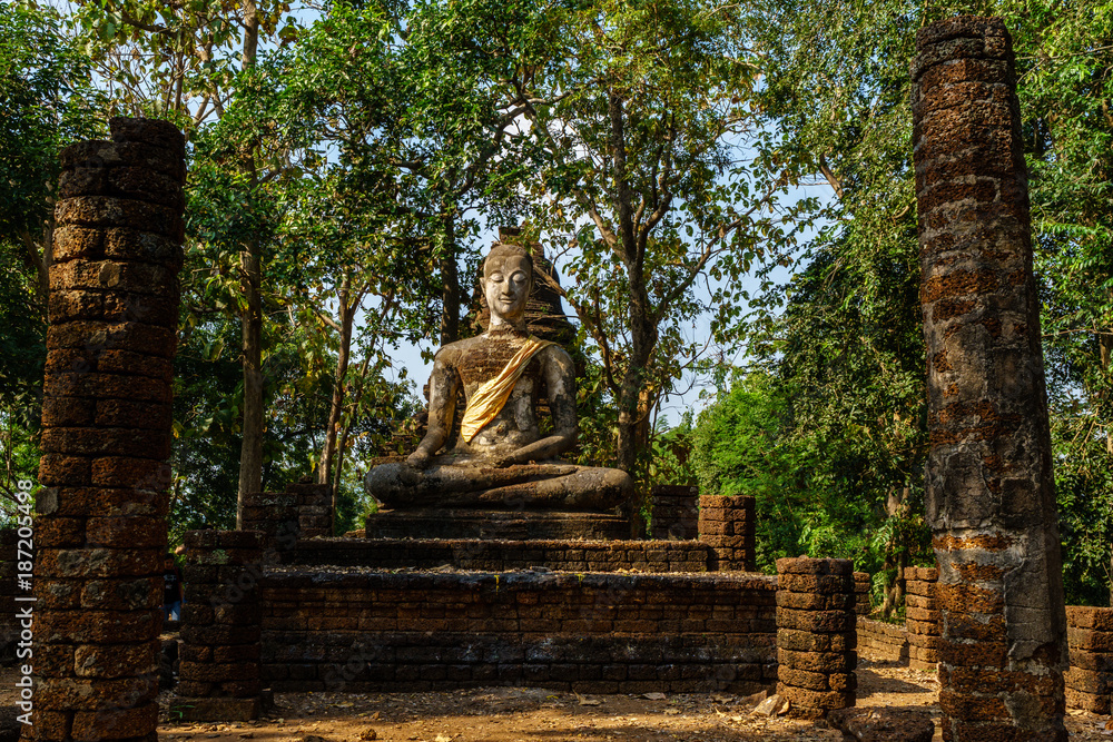 Wat Suwankiri  in Si Satchanalai Historical Park, Si Satchanalai, Si Satchanalai District, Sukhothai