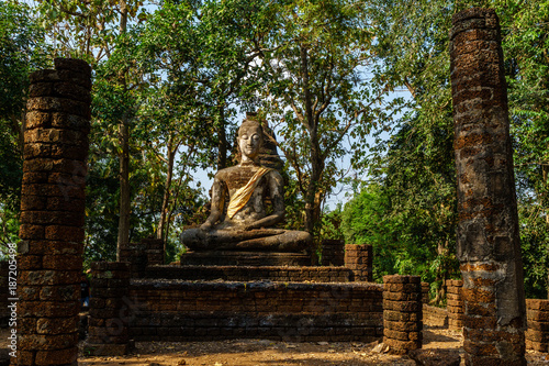 Wat Suwankiri in Si Satchanalai Historical Park, Si Satchanalai, Si Satchanalai District, Sukhothai