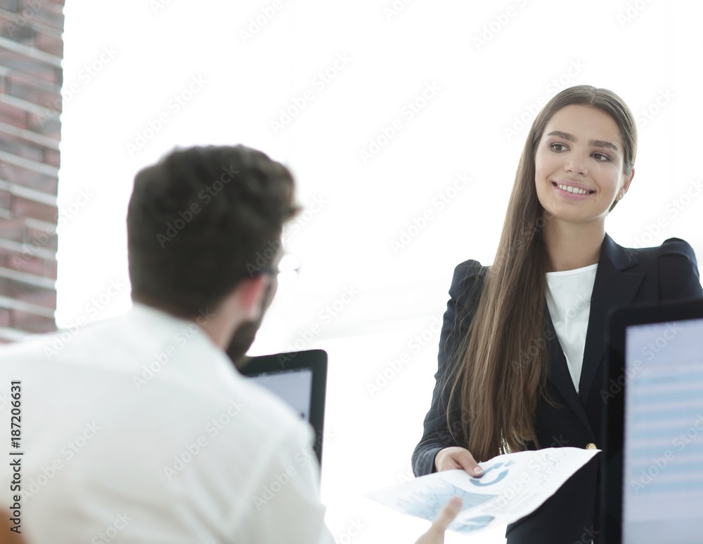 business colleagues in the workplace in the office business colleagues in the workplace in the office