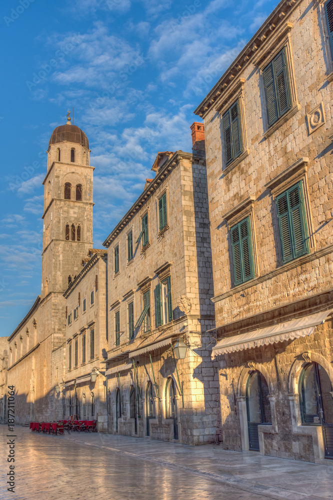 Stradun (Placa), Dubrovnik, Dalmatia, Croatia