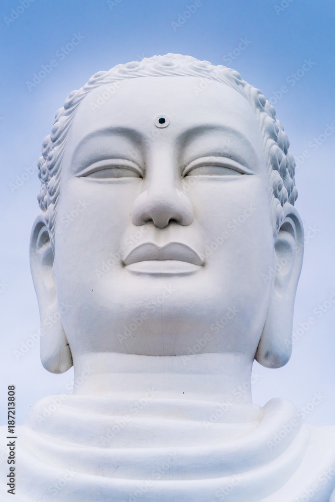 The giant Buddha of the Long Son Pagoda - Nha Trang - South Vietnam - December 2014