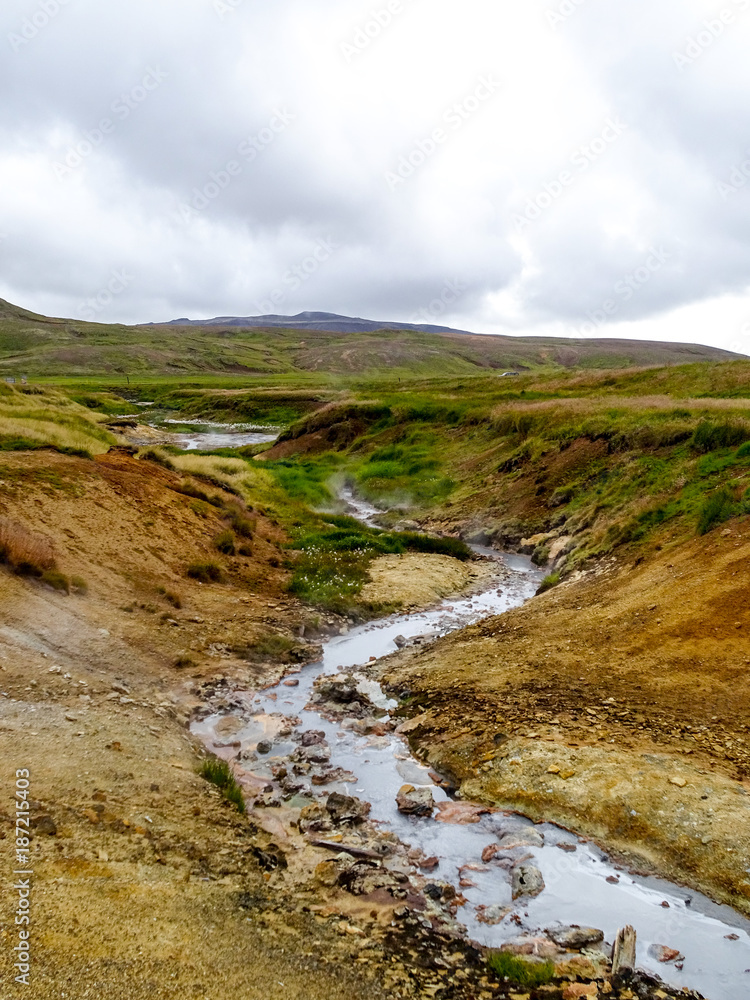 Erkundung des Geothermalgebiets Séltún - Island Erkundung des Geothermalgebiets Séltún - Island