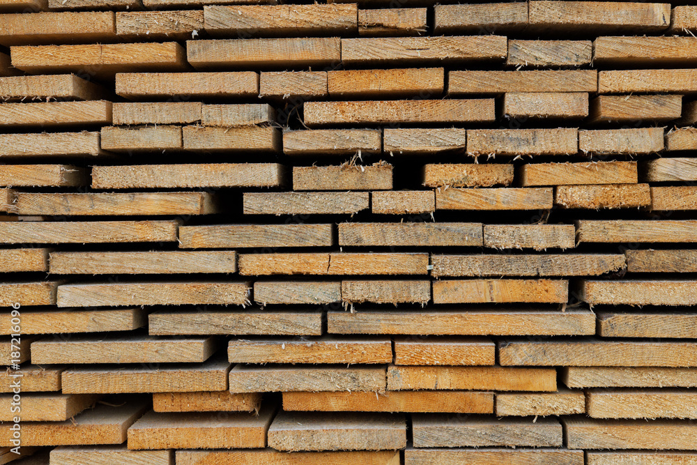 Closeup pattern cutting wood stack for background Closeup pattern cutting wood stack for background