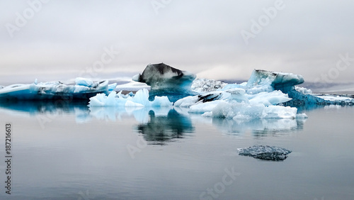 Eisformationen auf dem Jökulsárlón - Island