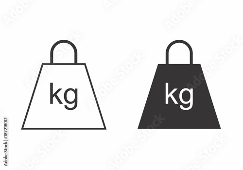 Black and white weights
