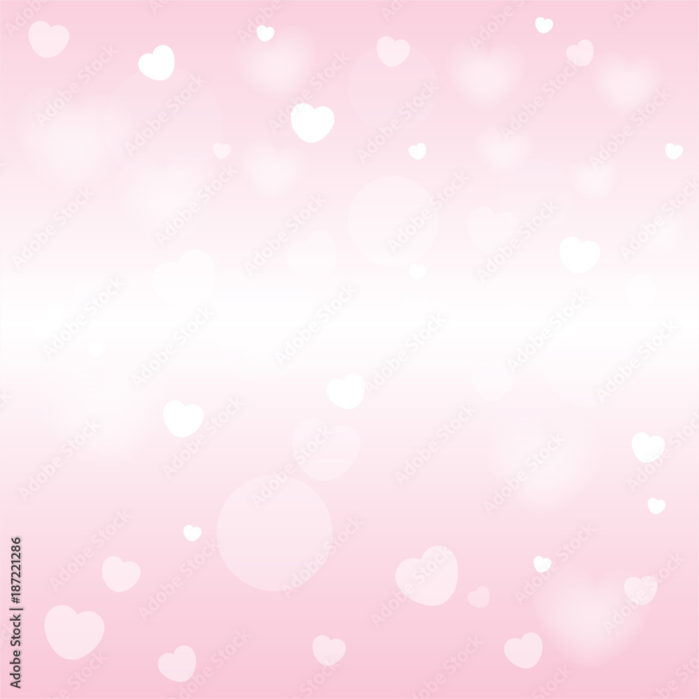 heart background with soft pink color heart background with soft pink color