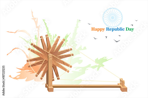 Spinning wheel of the republic
