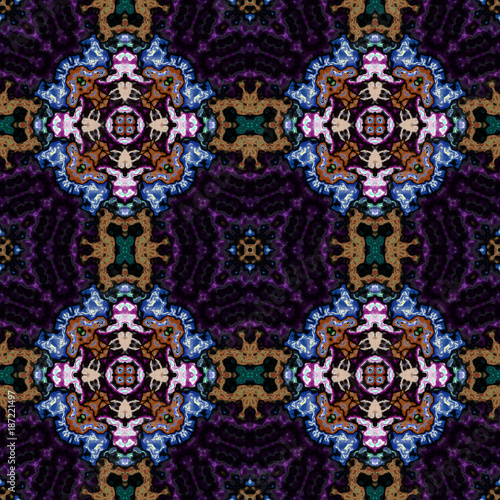 Kaleidoscopic ornamental pattern