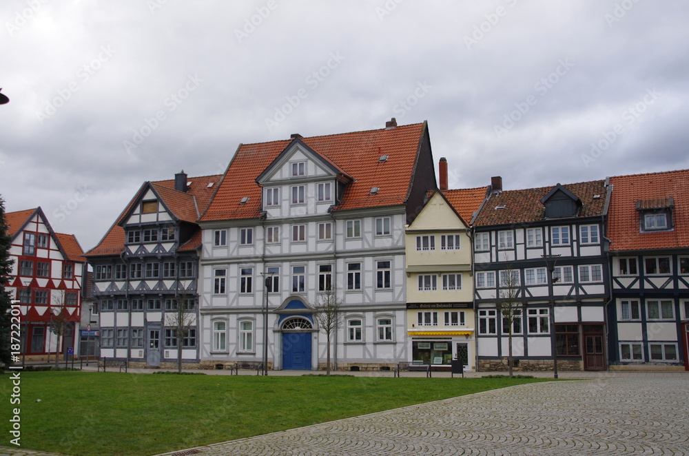 Fachwerkhäuser am Holzmarkt Wolfenbüttel