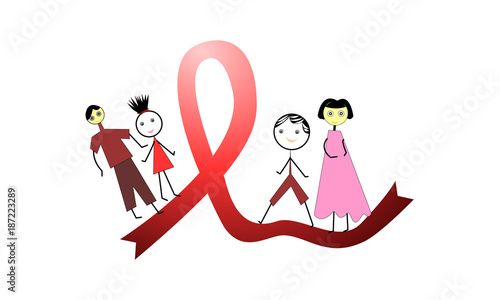 design element for hiv aids
