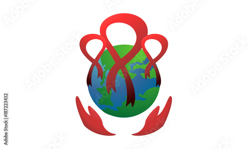 design element for hiv aids