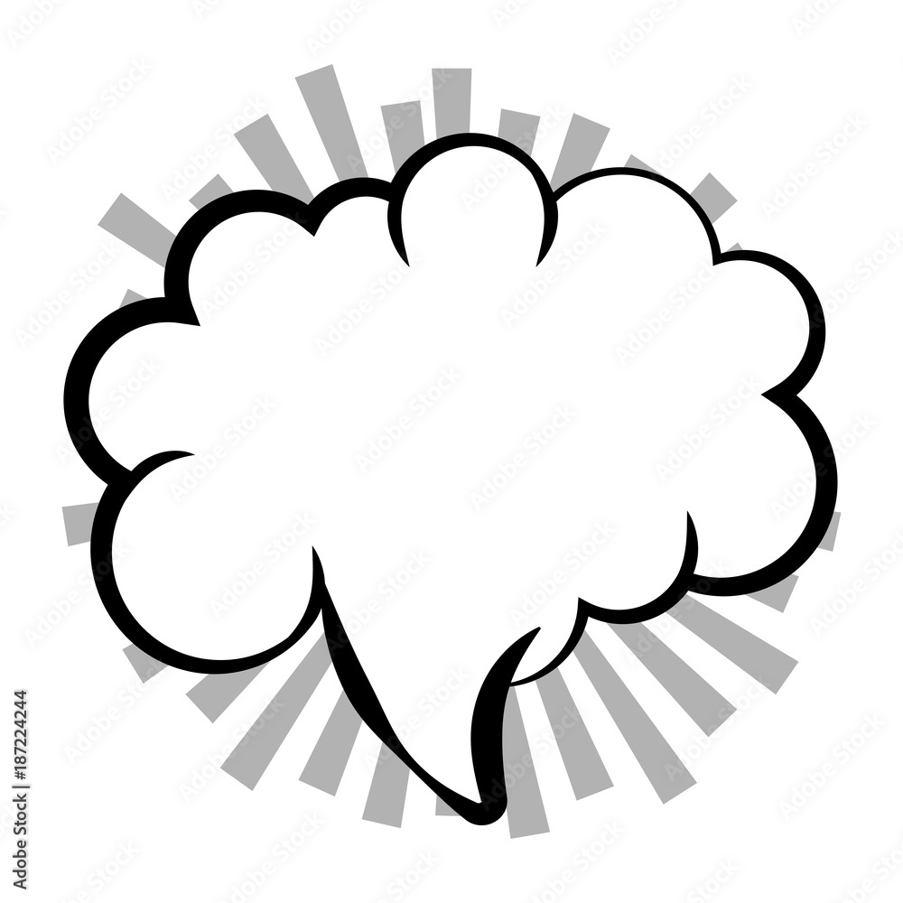 Comic speech bubbles Comic speech bubbles