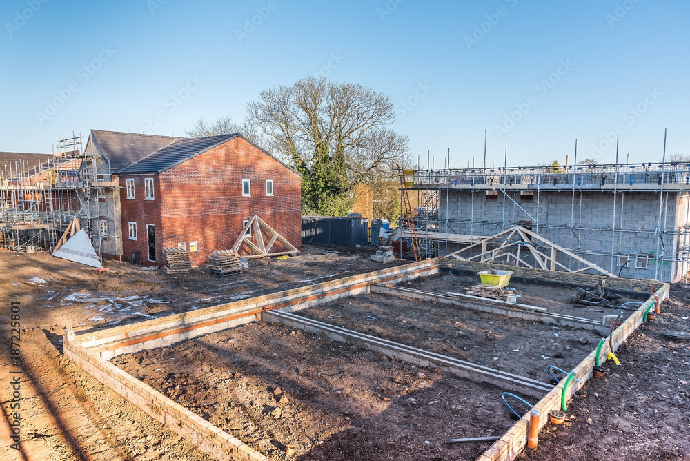 Obraz premium New Home Building