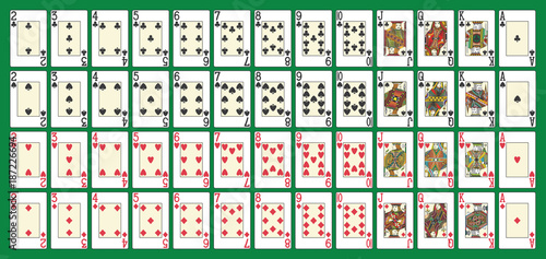 Full poker deck