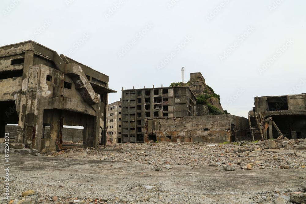 Ruins of Hashima Island