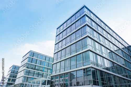 modernes Bürogebäude in Deutschland 