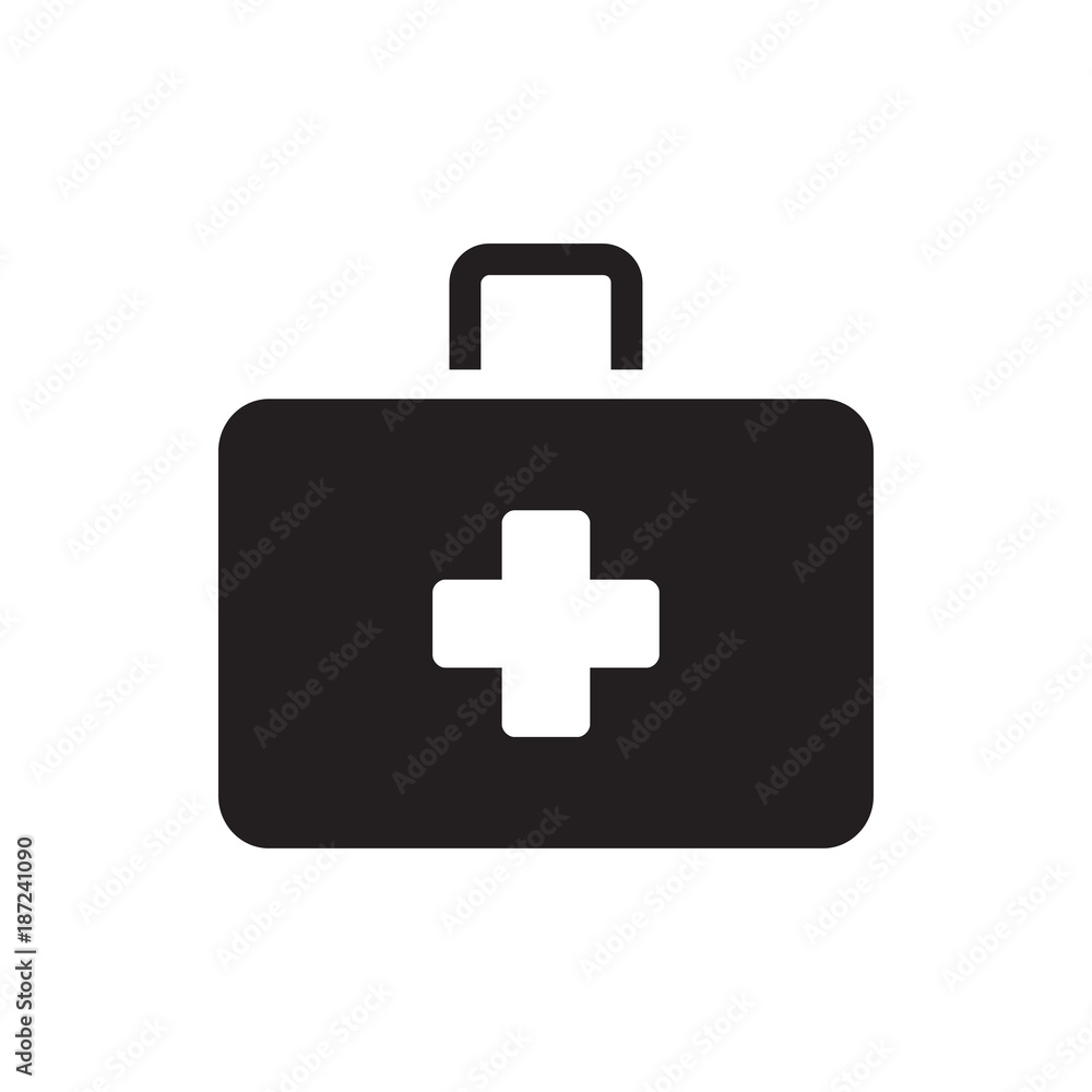 first aid kit icon illustration first aid kit icon illustration
