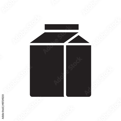 milk icon illustration