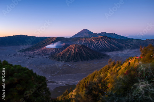 Sunrise on the volcano Bromo - Java  Indonesia.