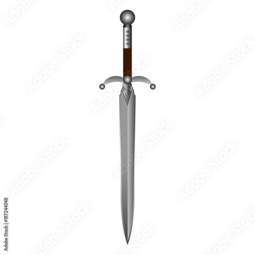 Isolated sword weapon