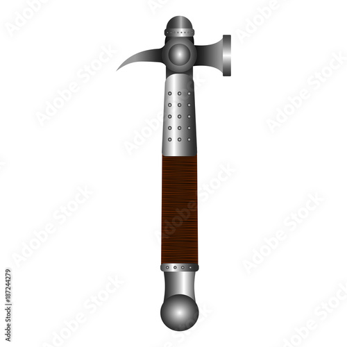 Isolated hammer weapon