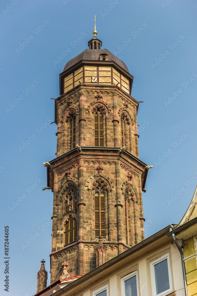Tower of the St. Jacobi church in Gottingen