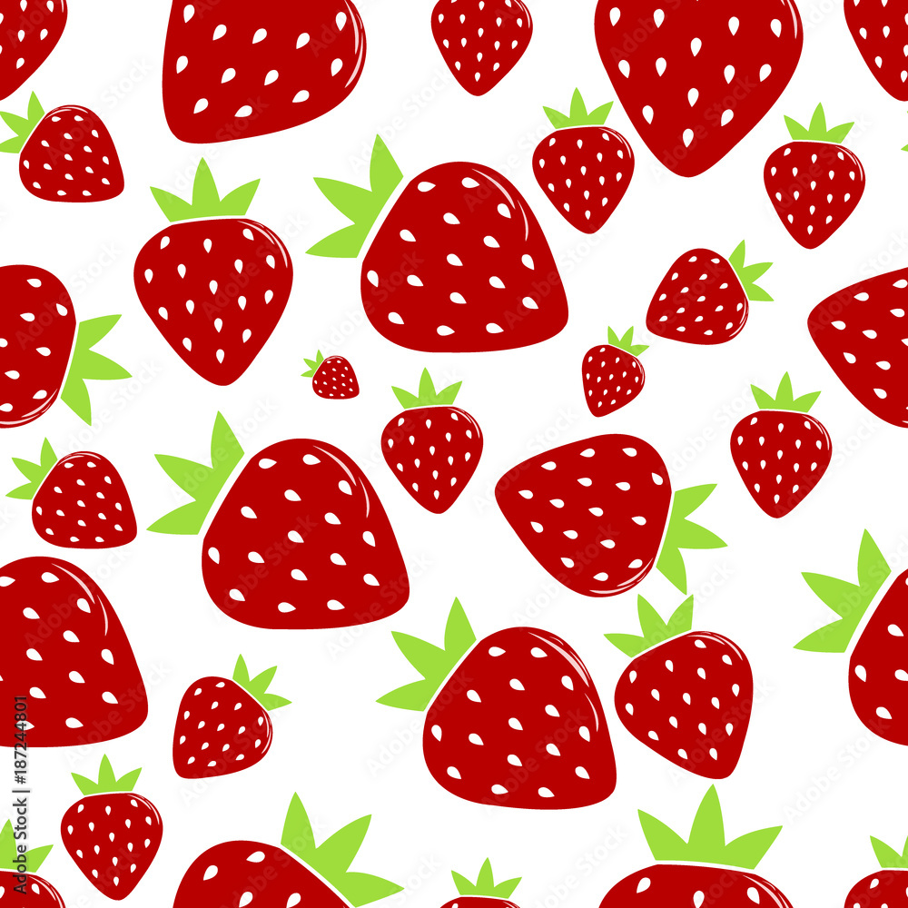 Seamless pattern with strawberries. Perfect for wallpapers, pattern fills, web page backgrounds, surface textures, textile. Seamless pattern with strawberries. Perfect for wallpapers, pattern fills, web page backgrounds, surface textures, textile.