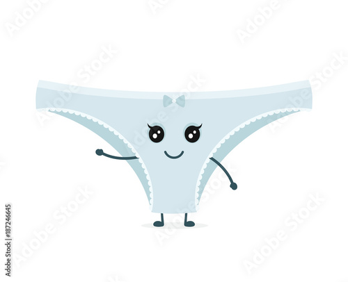 Female woman lady cute smiling funny panties