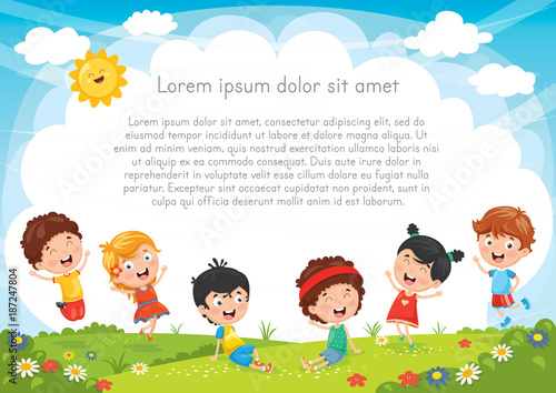Kids Playing Outside