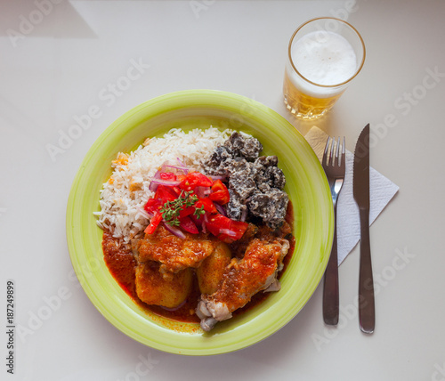 Photography Typical Bolivian food
