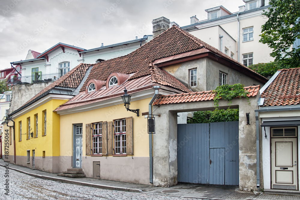 Street in old town, Tallinn, Estonia Street in old town, Tallinn, Estonia