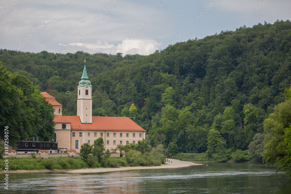 Weltenburg Abbey, Danube River breakthrough, Bavaria, Germany, Europe
