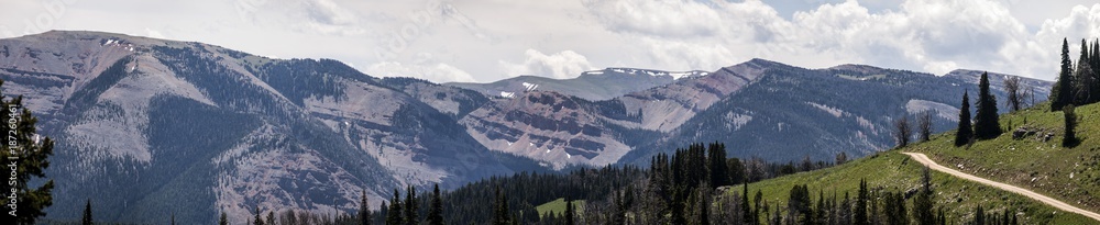 Fototapeta Gravelly Mountains Montana Pan 1