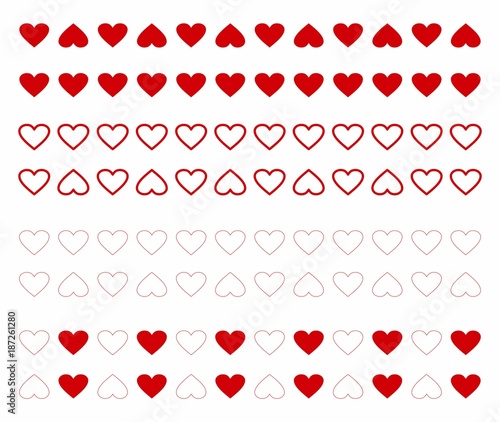 Valentines day decoration