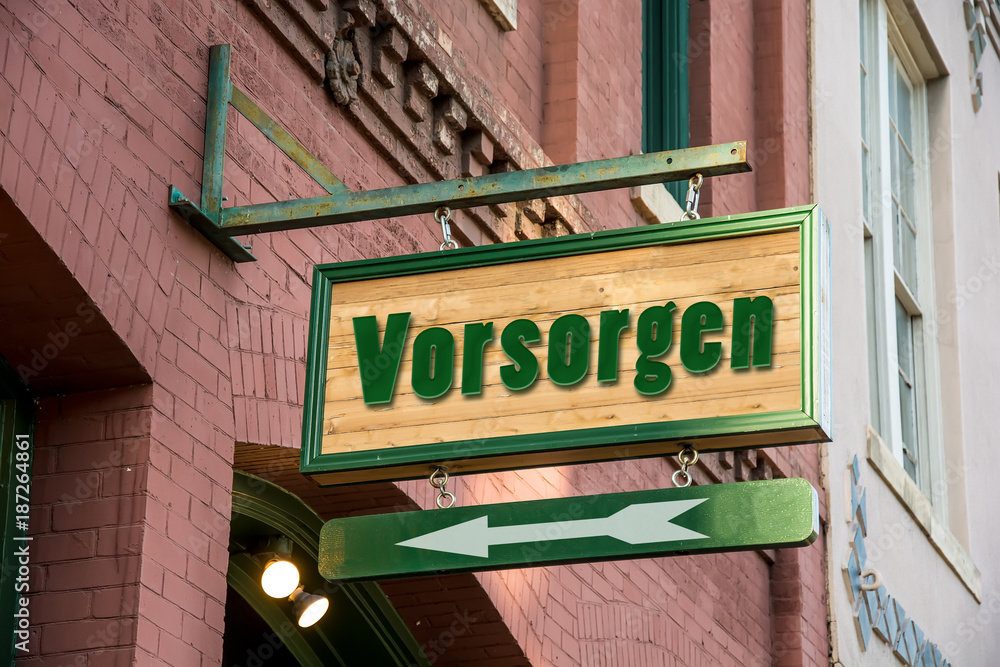 Schild 277 - Vorsorgen Schild 277 - Vorsorgen