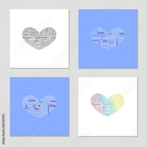 Valentine's Day congratulation.