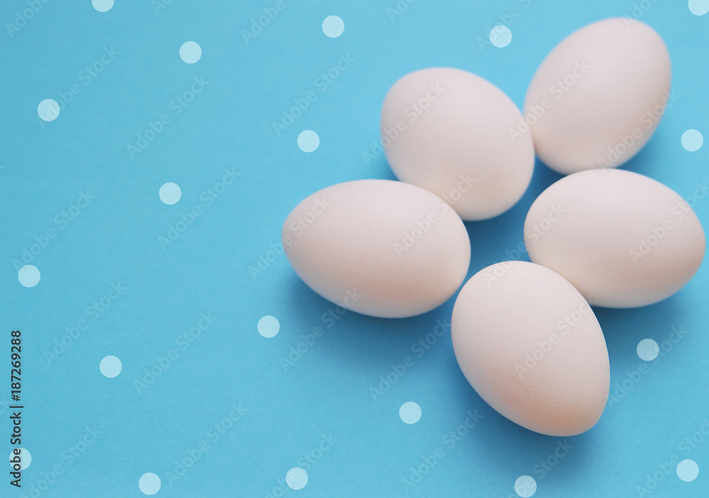 Easter eggs on a colorful background
Easter eggs on a colorful background