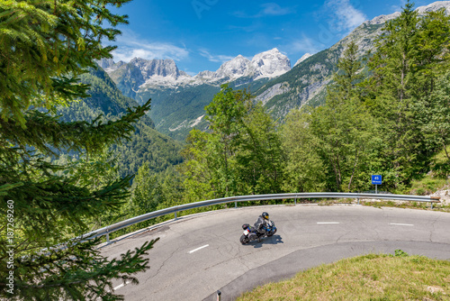 Kranjska Gora / Słowenia 18, 2017: Okolice przełęczy Vrsic latem