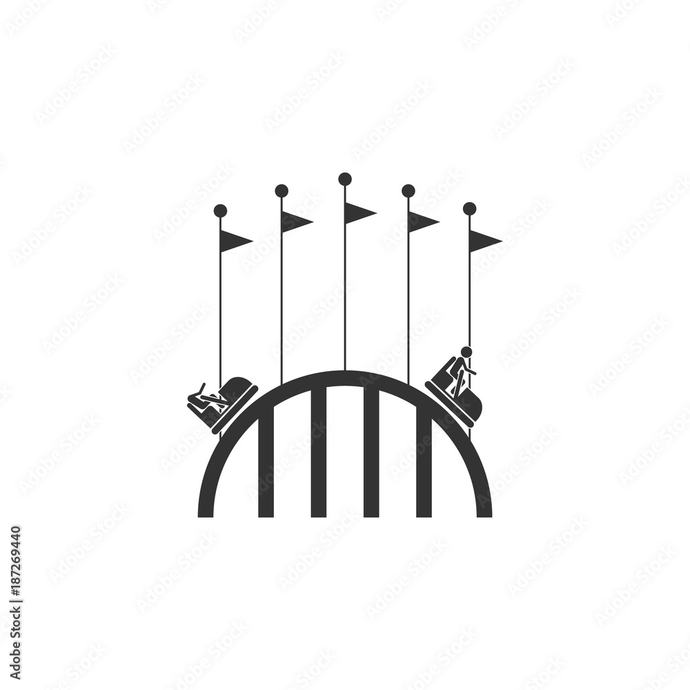 Roller Coaster Vector Art, Icons, and Graphics for Free Download