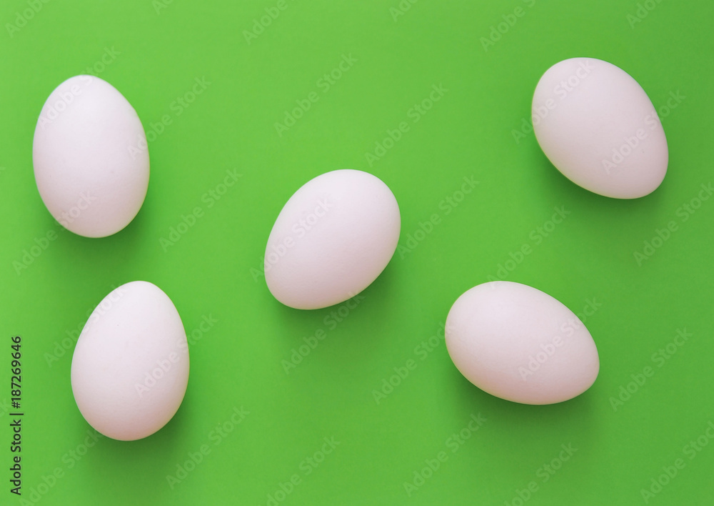 Easter eggs on a colorful background
Easter eggs on a colorful background