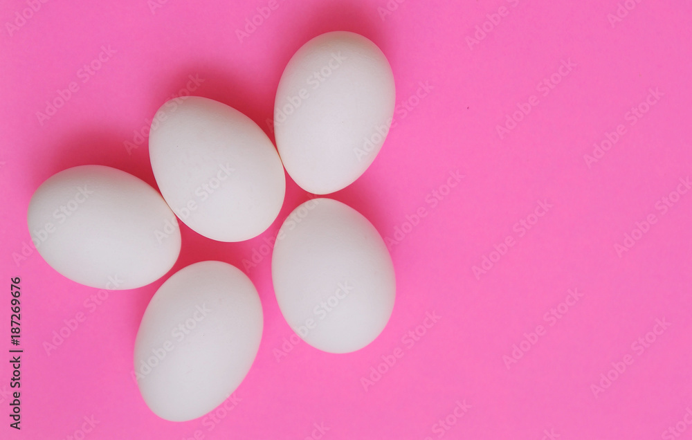 Easter eggs on a colorful background
Easter eggs on a colorful background