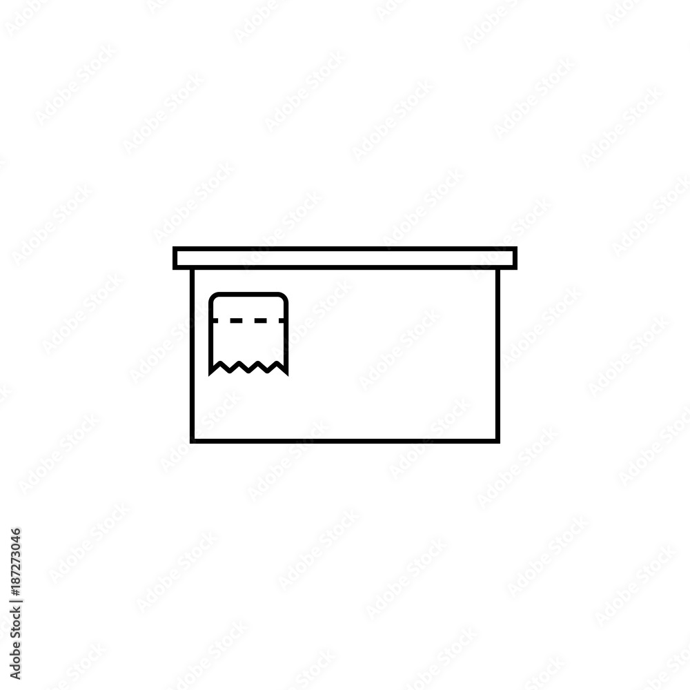 cashier's table icon. Hypermarket and goods for sale elements. Premium quality graphic design icon. Simple love icon for websites, web design, mobile app, info graphics cashier's table icon. Hypermarket and goods for sale elements. Premium quality graphic design icon. Simple love icon for websites, web design, mobile app, info graphics