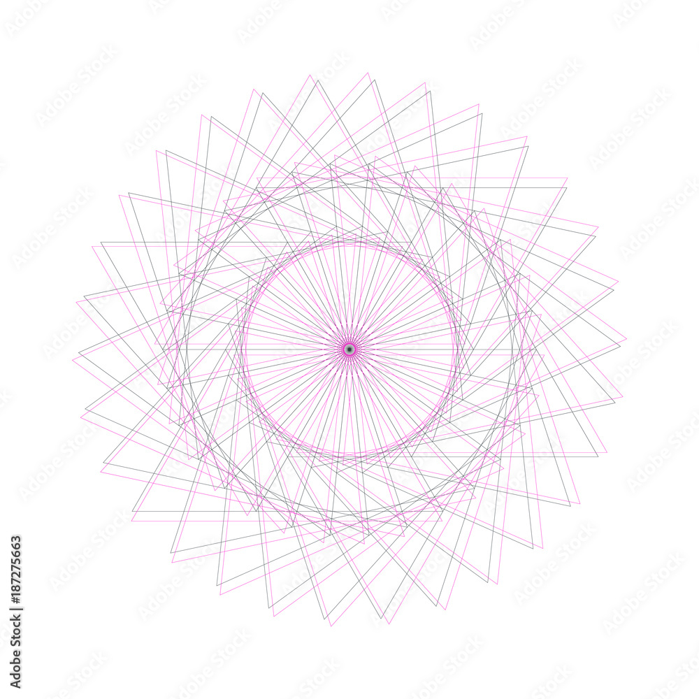 Abstract guilloche circle vecxtor pattern Abstract guilloche circle vecxtor pattern