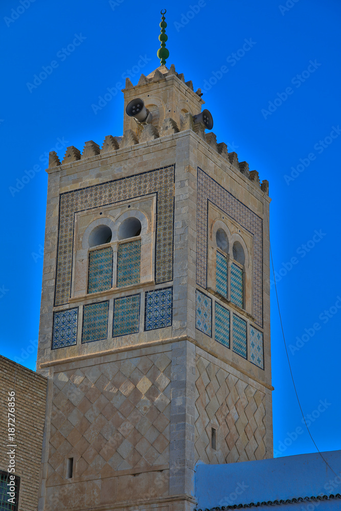 Minaret of Sidi Sahaby Barbier Musoleum