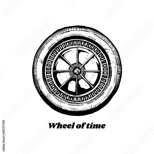 Wheel of history photo