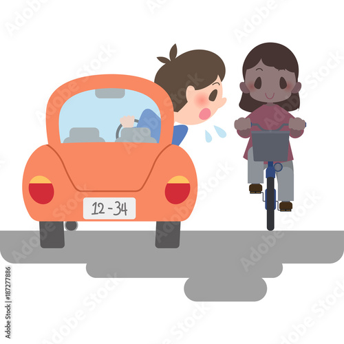 無灯火自転車
