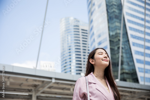 Young asian businesswoman 