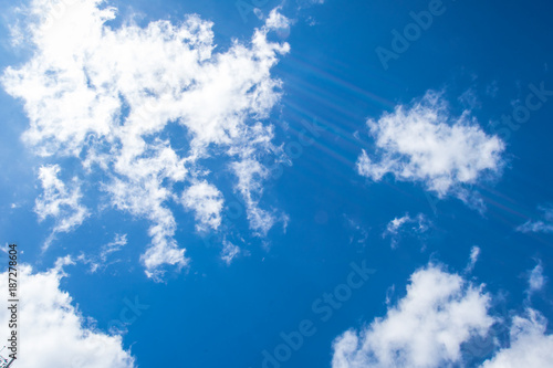 Clouds in the sky