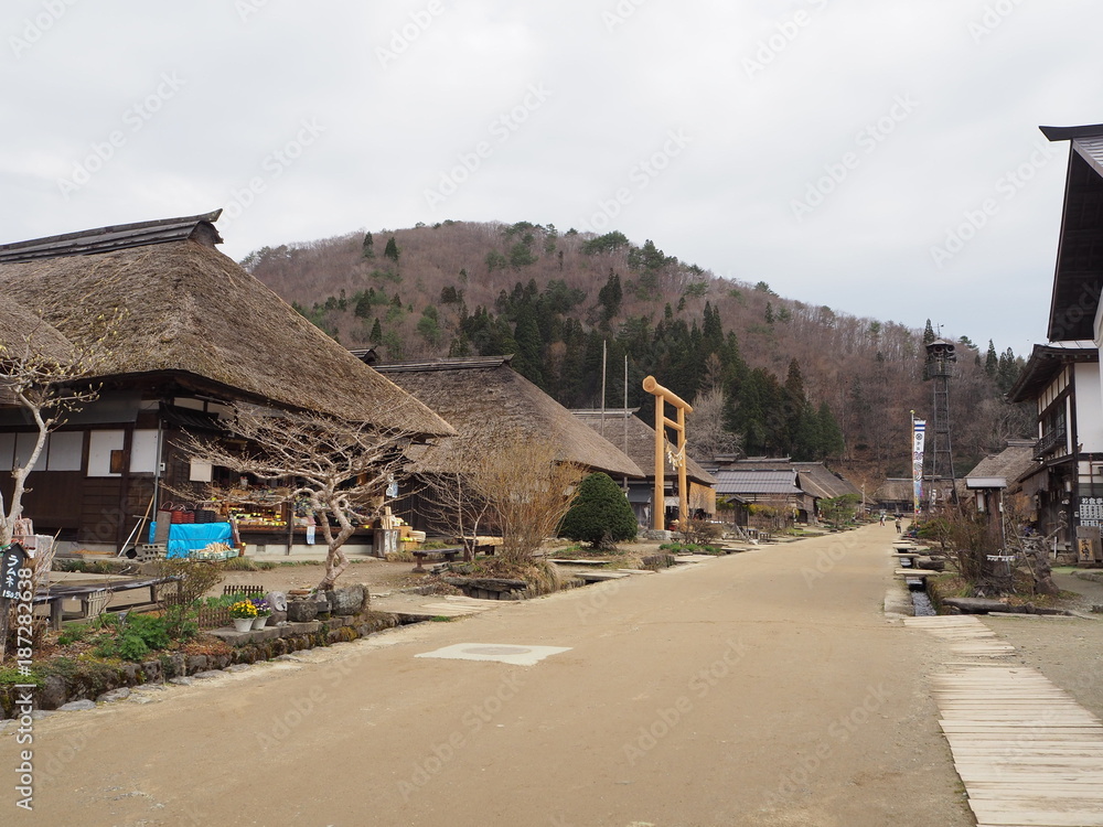福島 大内宿 福島 大内宿
